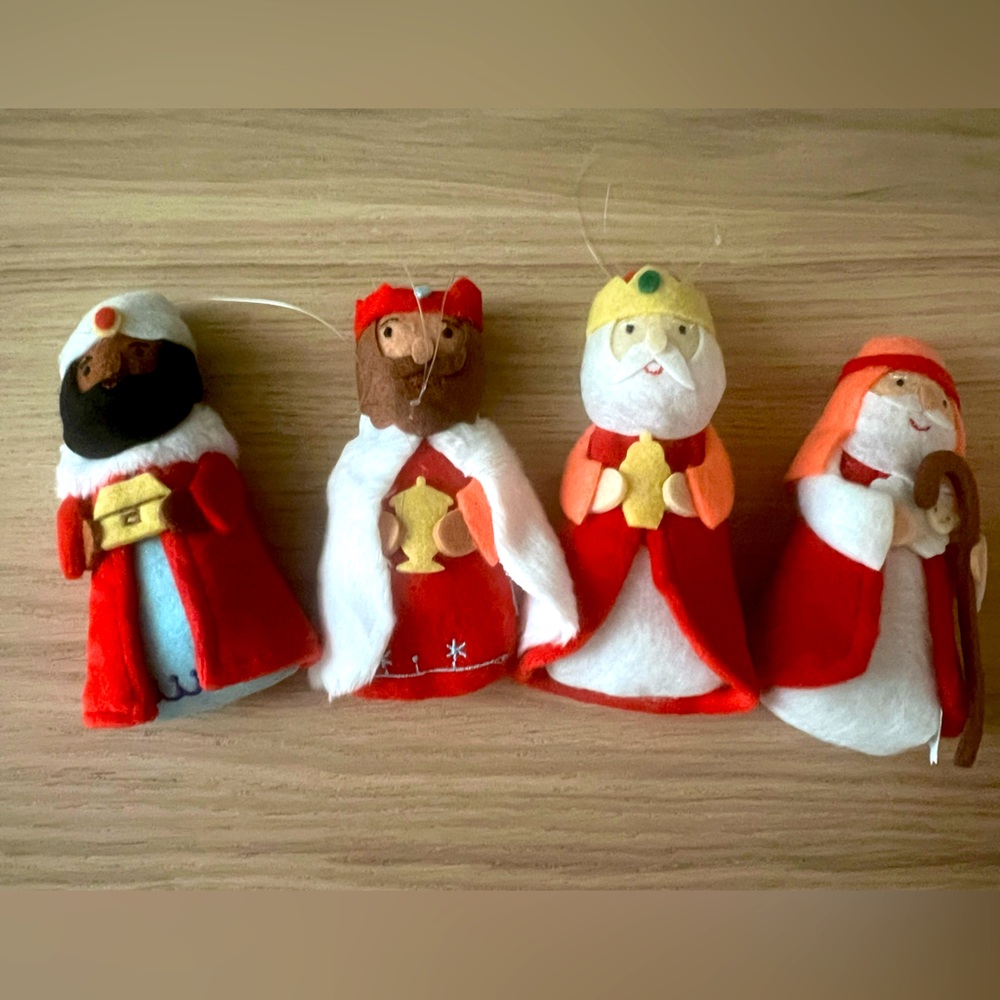 Wise man ornaments